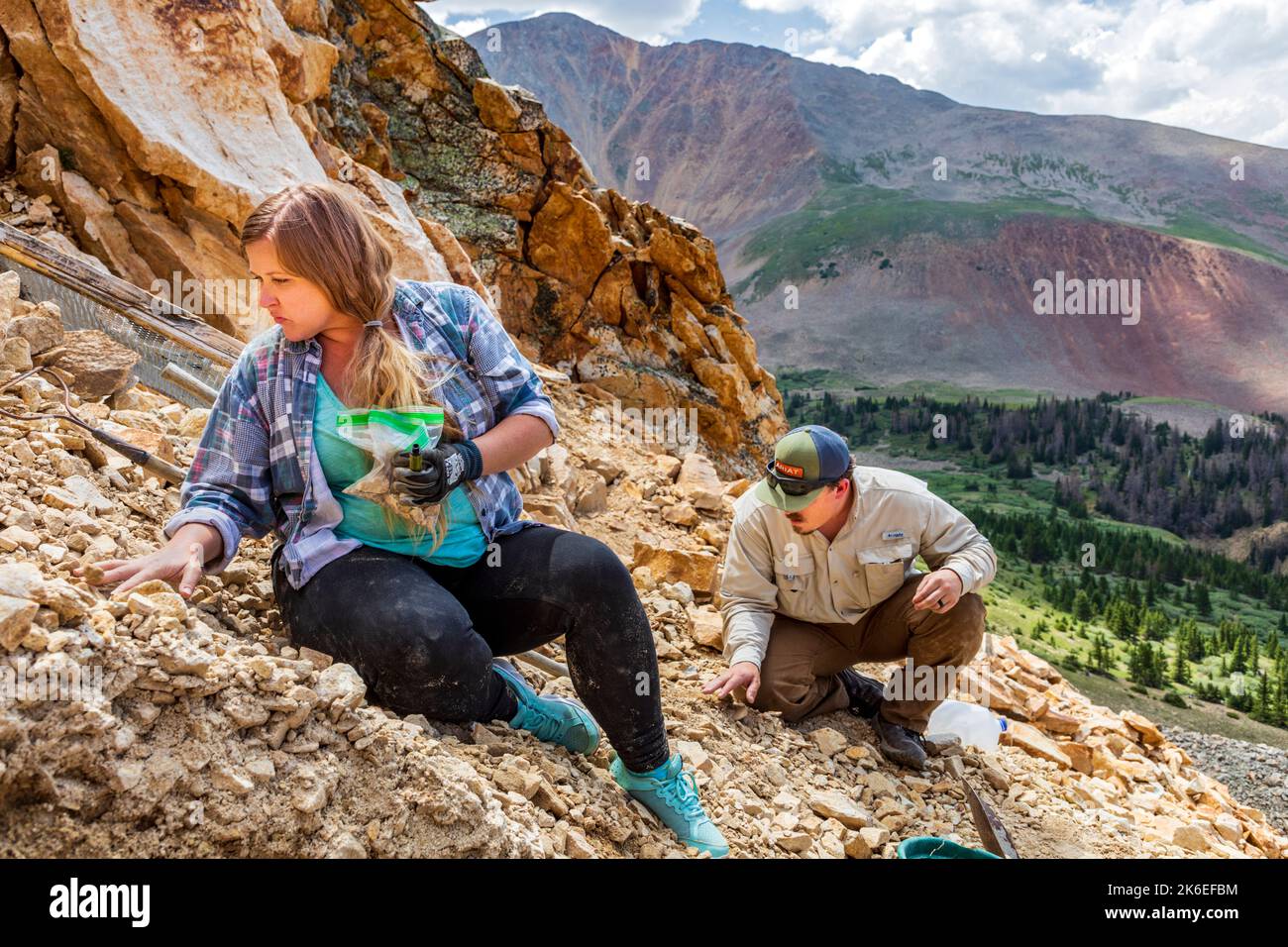 Prospection de couple; clients de Brian Busse; American Gemtracker