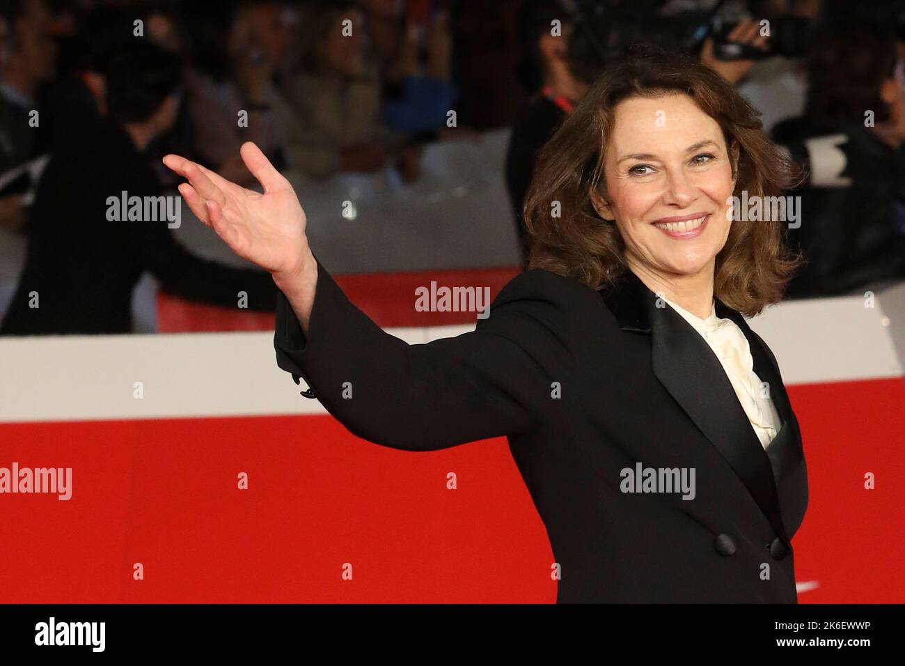 Rome, Italie. 13th octobre 2022. Festival du cinéma de Rome 2022. Festival du film de Rome. Film de tapis rouge « Colibri ». Sur la photo: Valeria Cavalli crédit: Agence de photo indépendante/Alamy Live News Banque D'Images