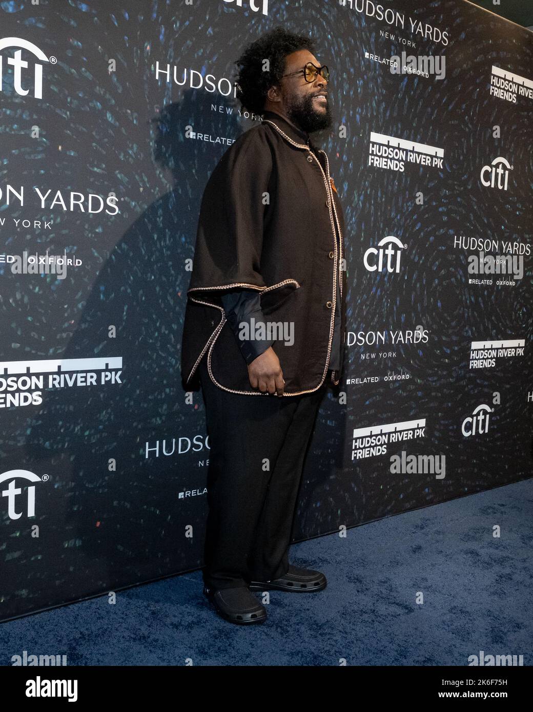 New York, United a déclaré. 13th octobre 2022. Questlove arrive jeudi au Gala 2022 des amis du parc de la rivière Hudson, à l'embarcadère 60 de New York, NY, à 13 octobre 2022. Photo de Gabriele Holtermann/UPI crédit: UPI/Alay Live News Banque D'Images