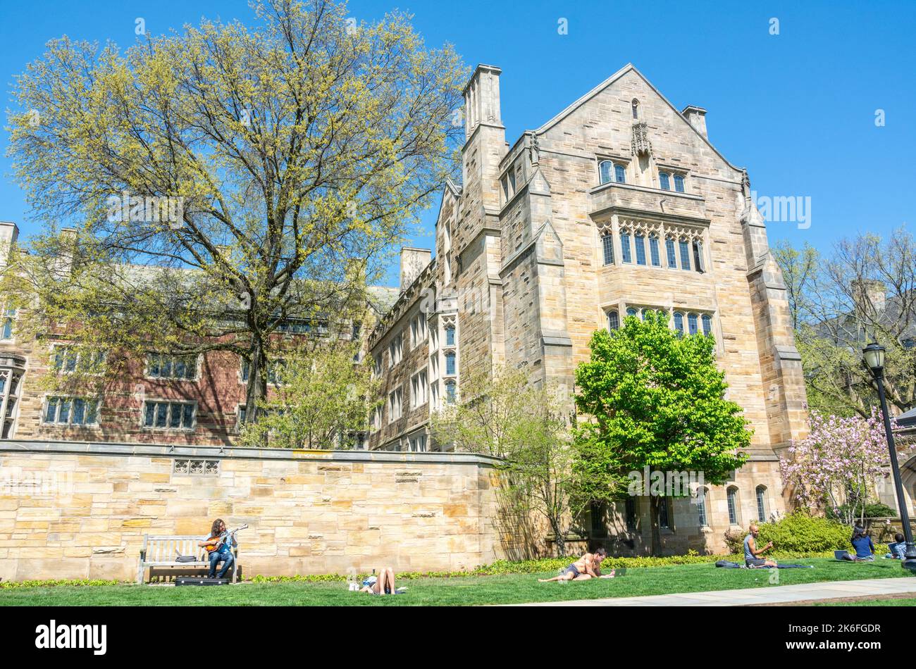 New Haven, Connecticut, États-Unis d'Amérique – 28 avril 2017. Berkeley College de l'université de Yale à New Haven, Connecticut. Berkeley College est une res Banque D'Images