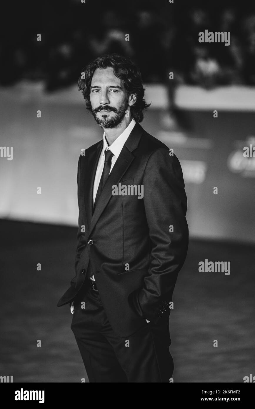 Tapis rouge de il Colibrì avec la fonte entière et les invités au 17th Rome film Fest Banque D'Images