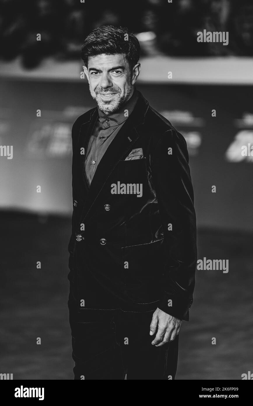 Tapis rouge de il Colibrì avec la fonte entière et les invités au 17th Rome film Fest Banque D'Images