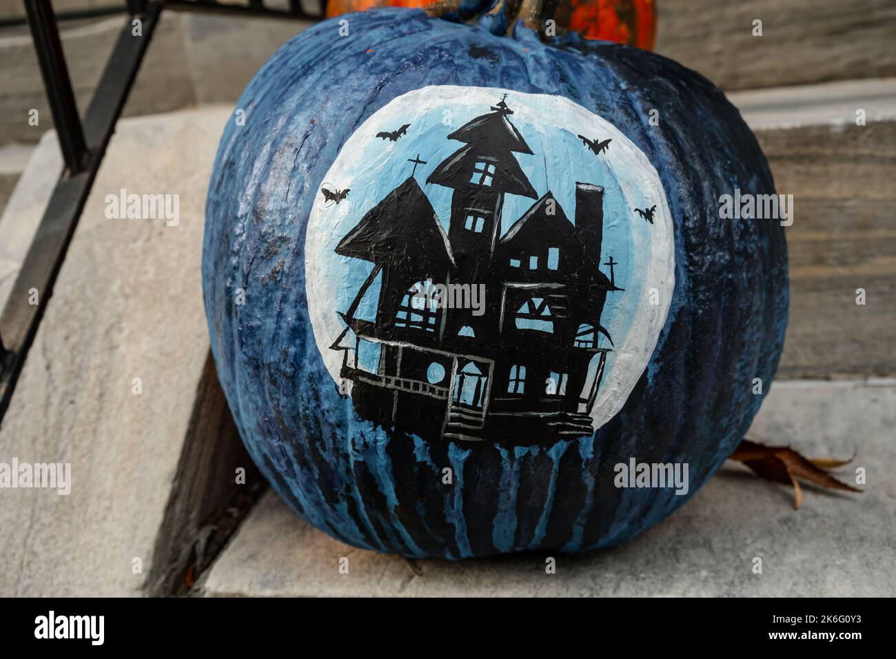 Bonne soirée Halloween. Design pour les fêtes de fin d'année. Banque D'Images