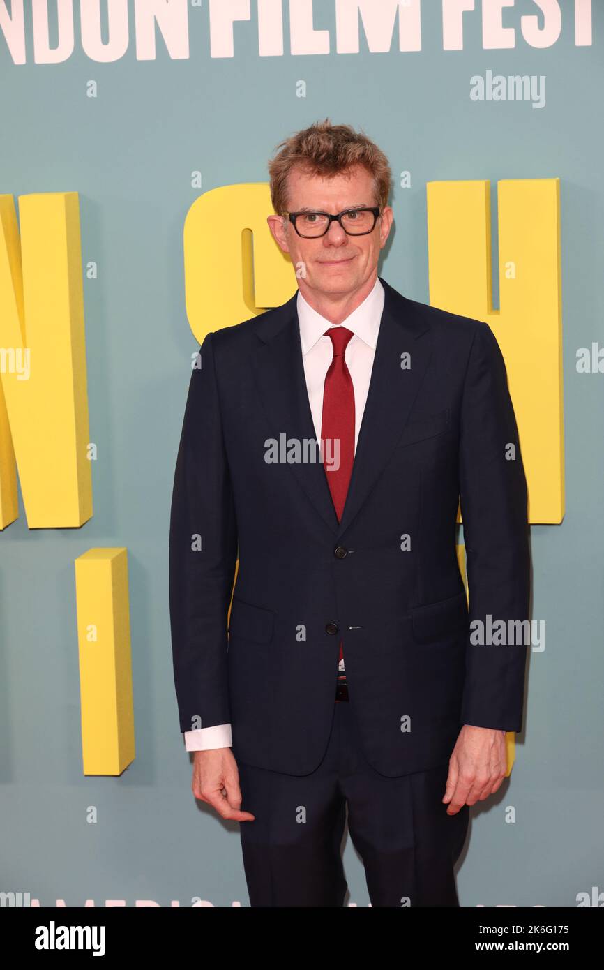 Graham Broadbent participe à la première du film « The Banshees of Inisserin », un gala d'American Airlines au BFI London film Festival 66th Banque D'Images