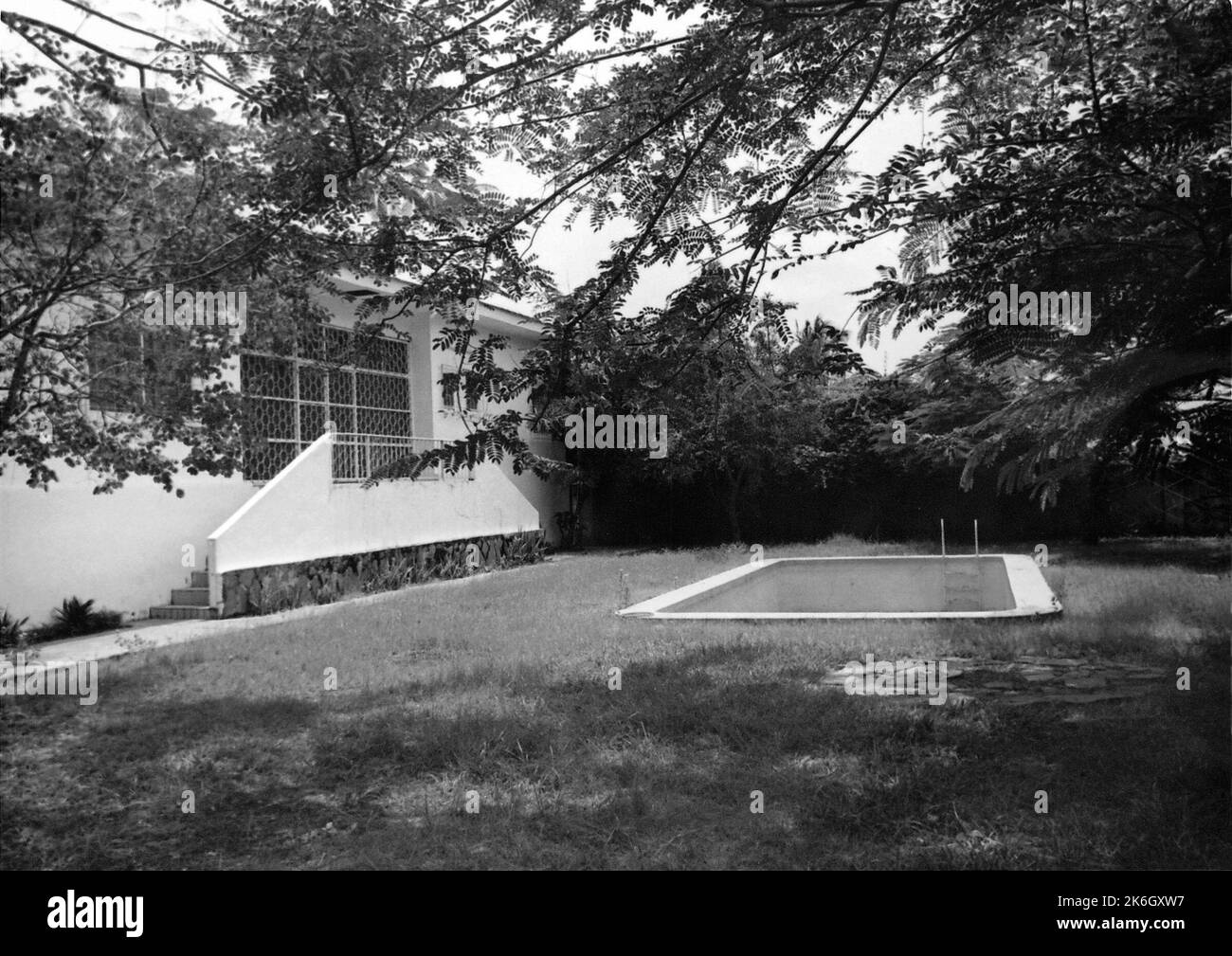 Kinshasa - résidence de niveau intermédiaire, Etats-Unis photographies relatives aux ambassades, consulats et autres bâtiments outre-mer Banque D'Images