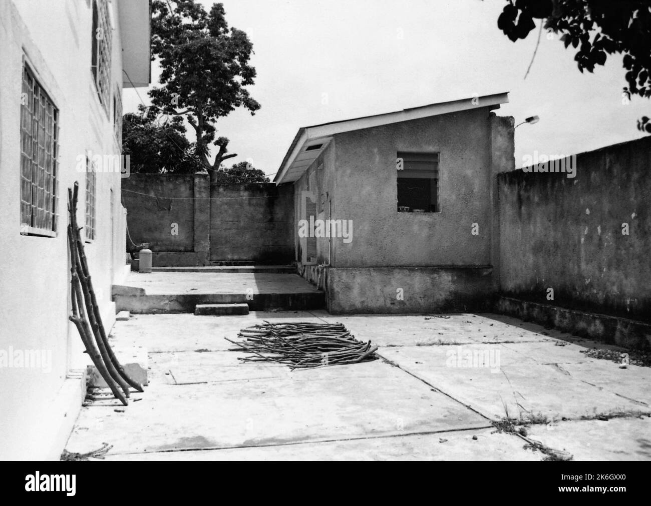 Kinshasa - résidence de niveau intermédiaire, Etats-Unis photographies relatives aux ambassades, consulats et autres bâtiments outre-mer Banque D'Images