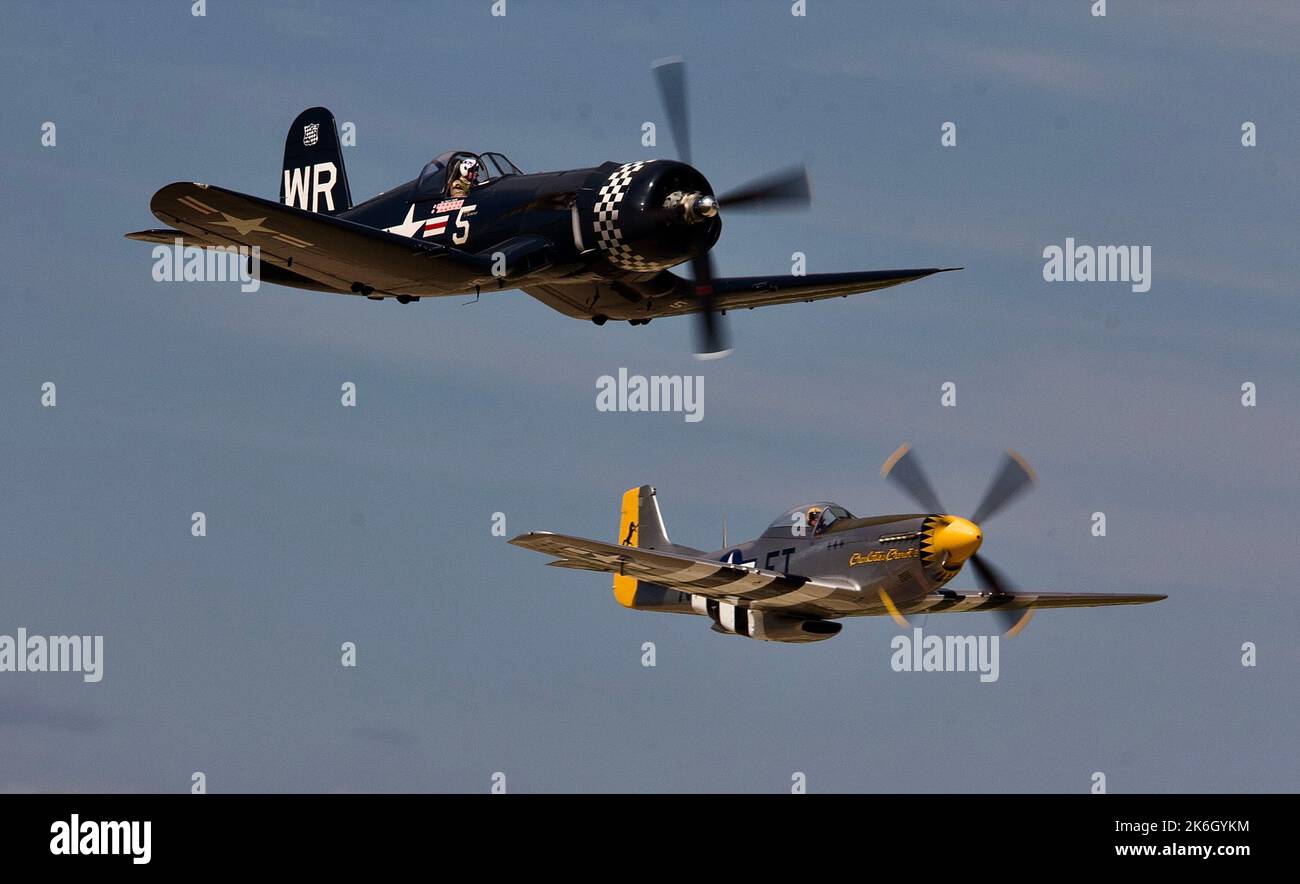 Amérique du Nord P51 Mustang. Banque D'Images