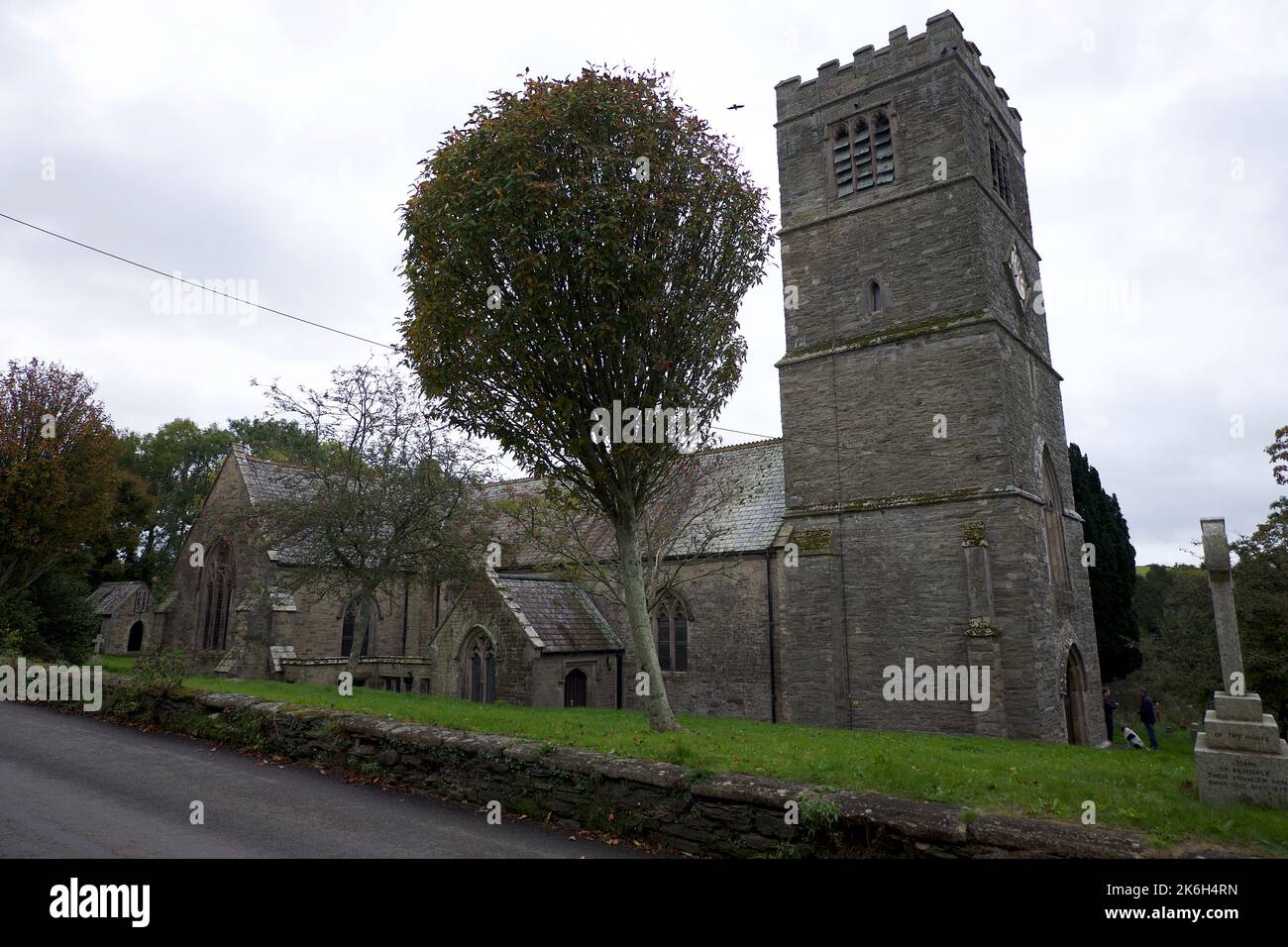 Tywaedreath Cornwall UK 10 12 2022 village Banque D'Images