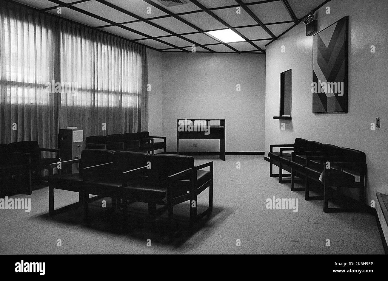 Managua - Annexe Office Building - 1979, Etats-Unis photographies relatives aux ambassades, consulats et autres bâtiments outre-mer Banque D'Images