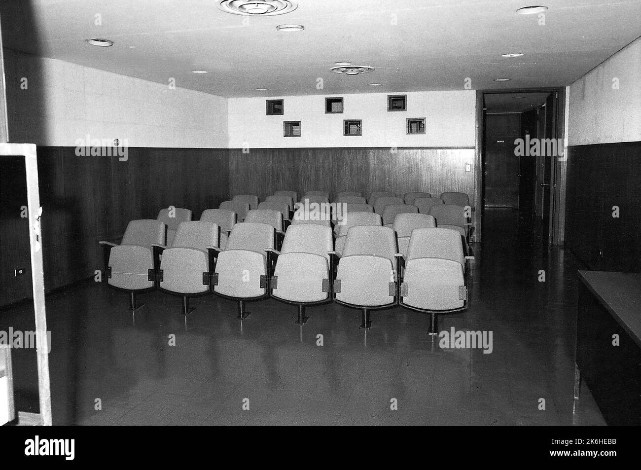 Montevideo - Chancery Office Building - 1979, Etats-Unis photographies relatives aux ambassades, consulats et autres bâtiments outre-mer Banque D'Images