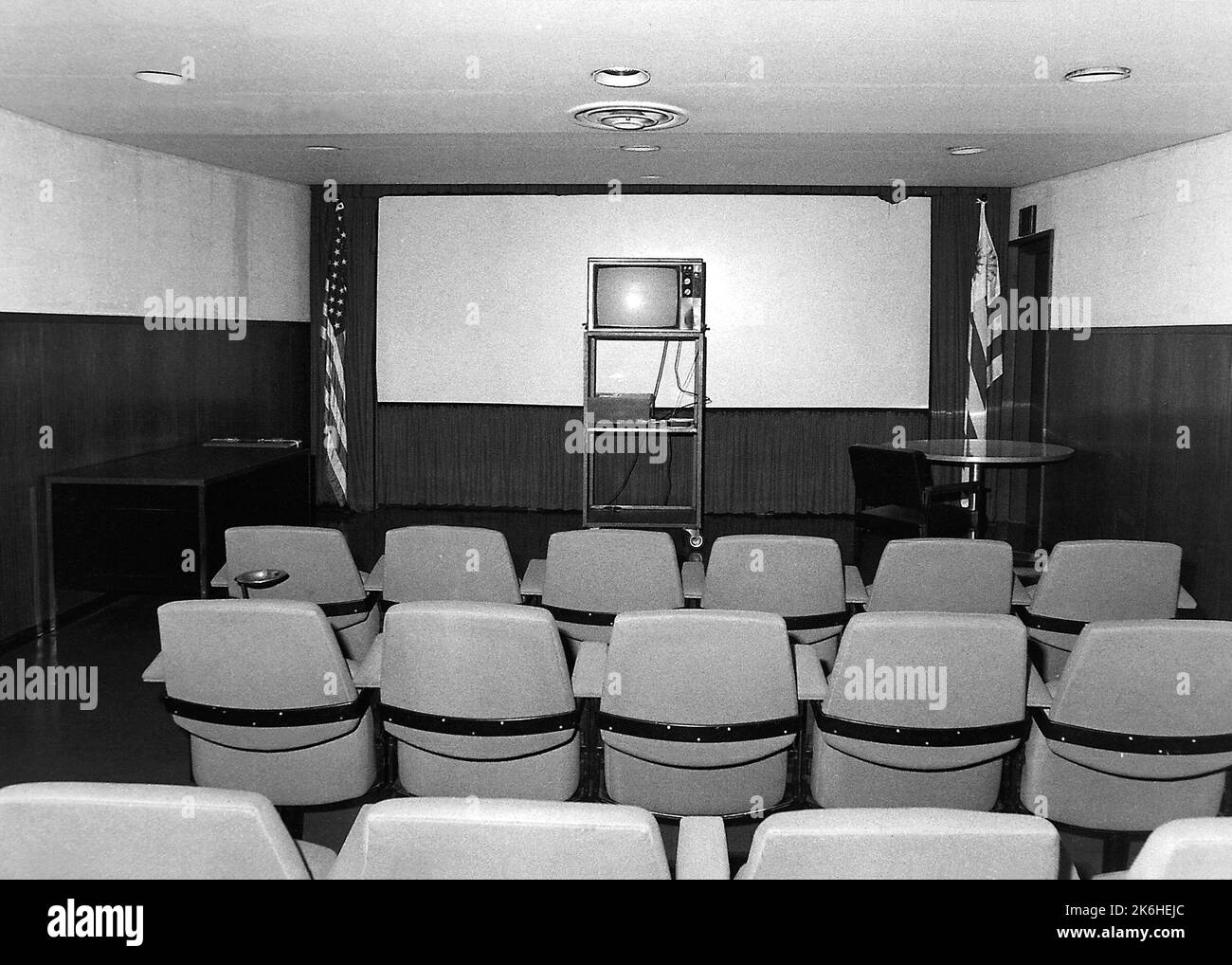 Montevideo - Chancery Office Building - 1979, Etats-Unis photographies relatives aux ambassades, consulats et autres bâtiments outre-mer Banque D'Images