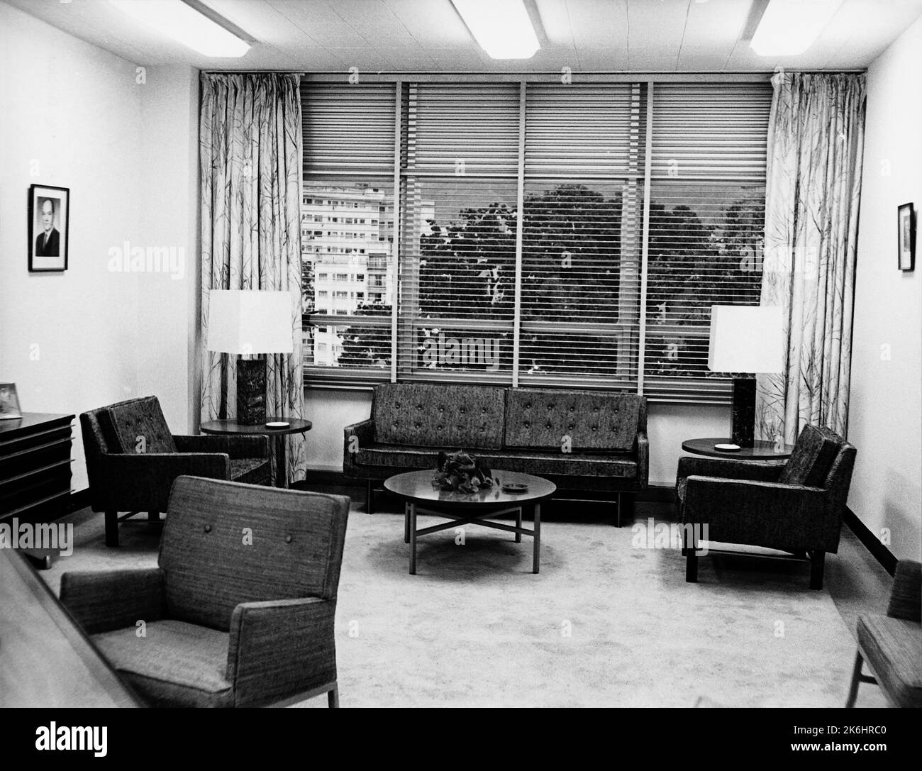 Caracas - Chancery Office Building - 1964, Etats-Unis photographies relatives aux ambassades, consulats et autres bâtiments outre-mer Banque D'Images