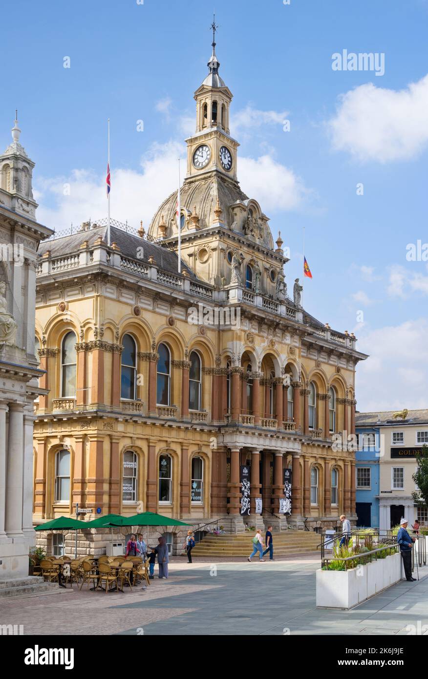 Ipswich Town Hall and Corn Exchange Ipswich Suffolk Angleterre GB Europe Banque D'Images