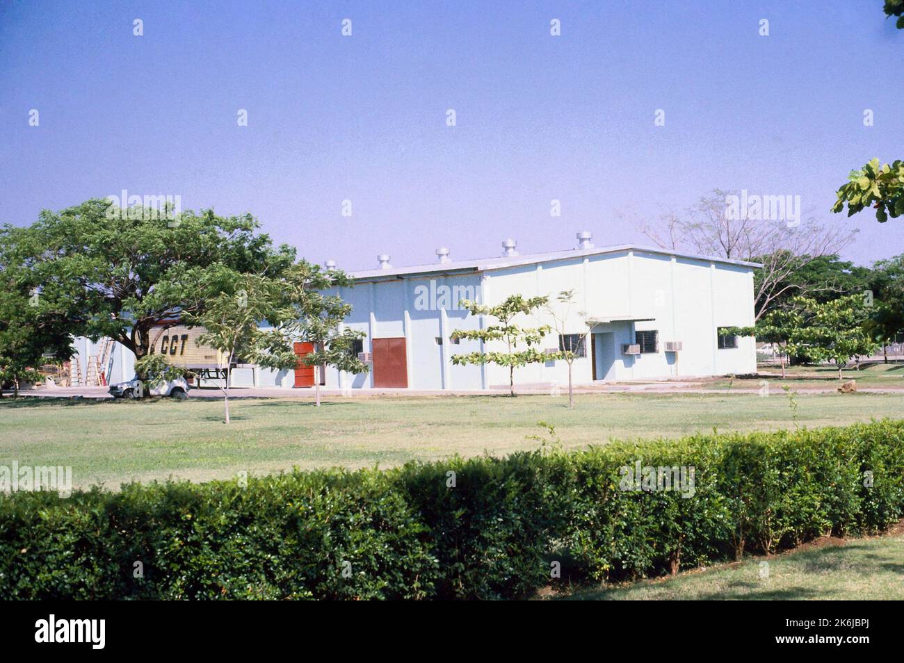 Managua - Warehouse - 1981, Etats-Unis photographies relatives aux Ambassades, consulats, et autres bâtiments d'outre-mer Banque D'Images