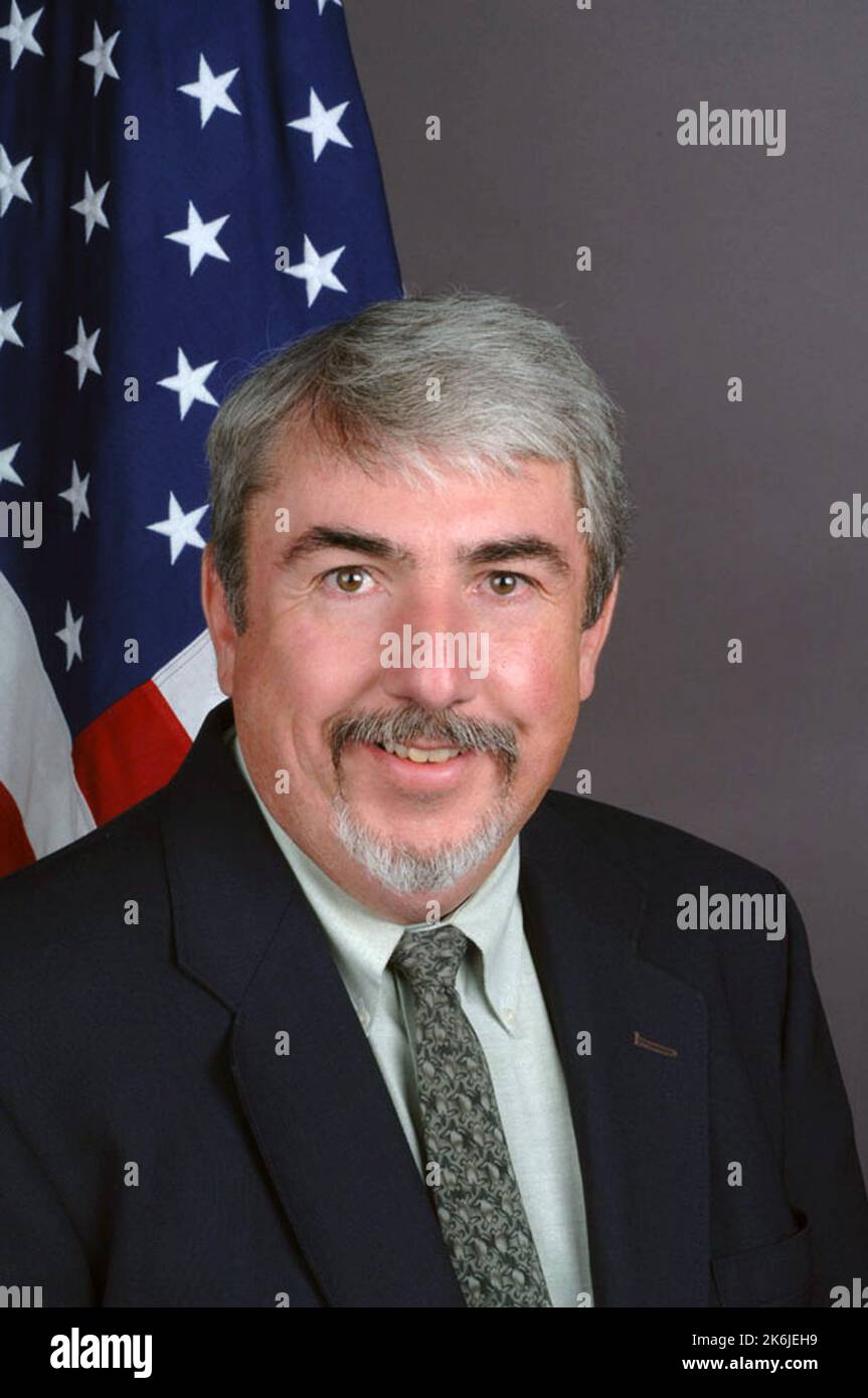 Portrait officiel de William Kohlenbush, Jr., directeur, Bureau de la gestion des biens immobiliers du Bureau de l'administration Banque D'Images