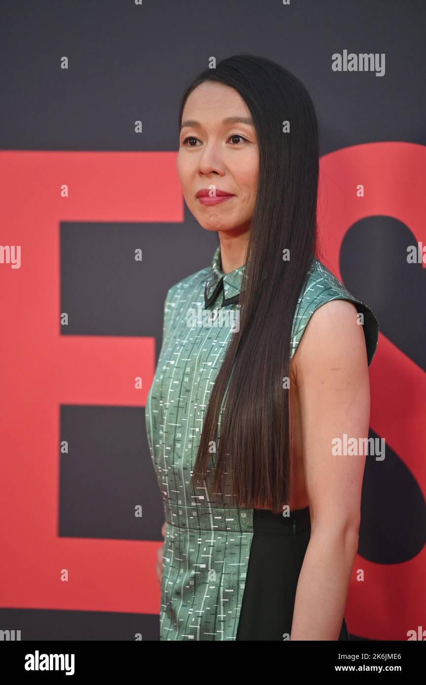 Londres, Royaume-Uni. 14th octobre 2022. Angela Yeoh arrive au She Said - BFI London film Festival’s - Gala International Premiere, le 14 octobre 2022, Angleterre, Londres, Royaume-Uni. Crédit : voir Li/Picture Capital/Alamy Live News Banque D'Images