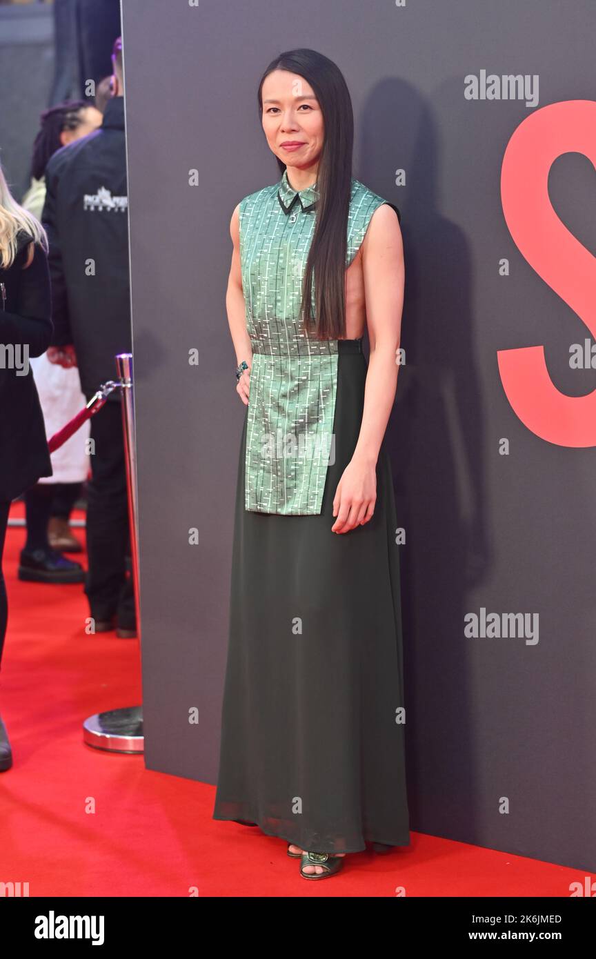 Londres, Royaume-Uni. 14th octobre 2022. Angela Yeoh arrive au She Said - BFI London film Festival’s - Gala International Premiere, le 14 octobre 2022, Angleterre, Londres, Royaume-Uni. Crédit : voir Li/Picture Capital/Alamy Live News Banque D'Images