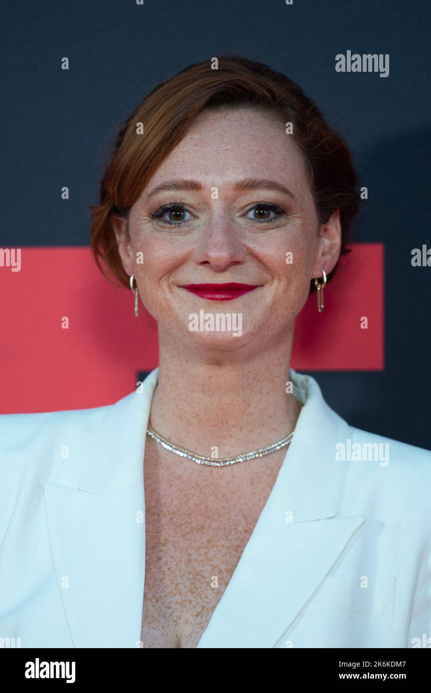 Lauren O'Connor assiste à la première de She Said dans le cadre du BFI London film Festival 66th à Paris, France sur 14 octobre 2022. Photo d'Aurore Marechal/ABACAPRESS.COM Banque D'Images