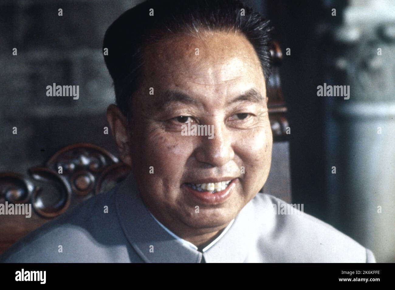 25 août 1978, Belgrade, Yougoslavie: HUA GUOFENG, Président du Parti communiste chinois et Premier ministre de la République populaire de Chine lors de sa visite pour rencontrer le Président Tito de Yougoslavie. (Credit image: © Keystone Press Agency/ZUMA Press Wire). Banque D'Images