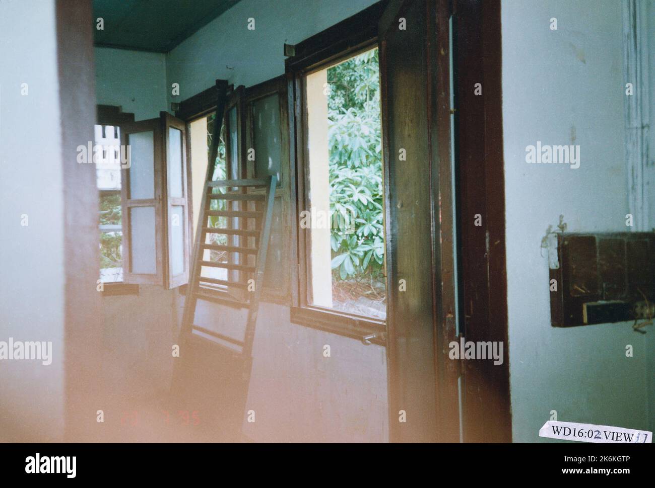 Ho Chi Minh ville - entrepôt - 1995, Etats-Unis photographies relatives aux ambassades, consulats, et autres bâtiments outre-mer Banque D'Images