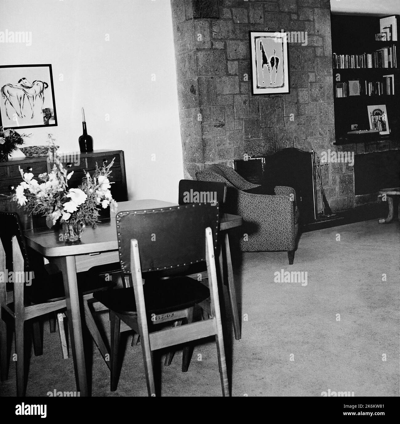 Addis Ababa - MultiUnit Residential Building - 1965, Etats-Unis photographies relatives aux ambassades, consulats, et autres bâtiments outre-mer Banque D'Images