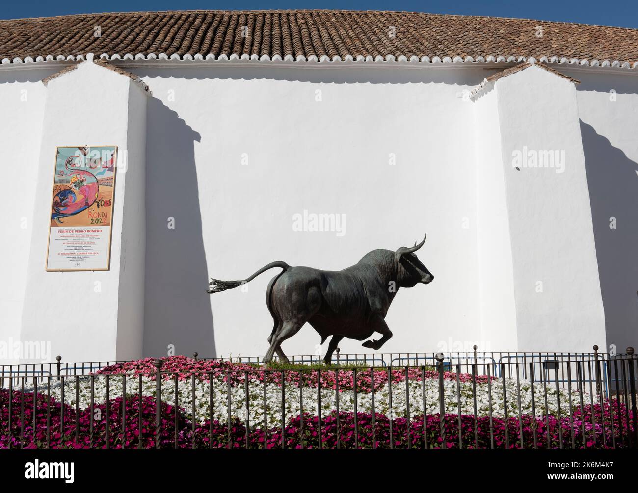 Andalousie Ronda Bull Ring Banque D'Images