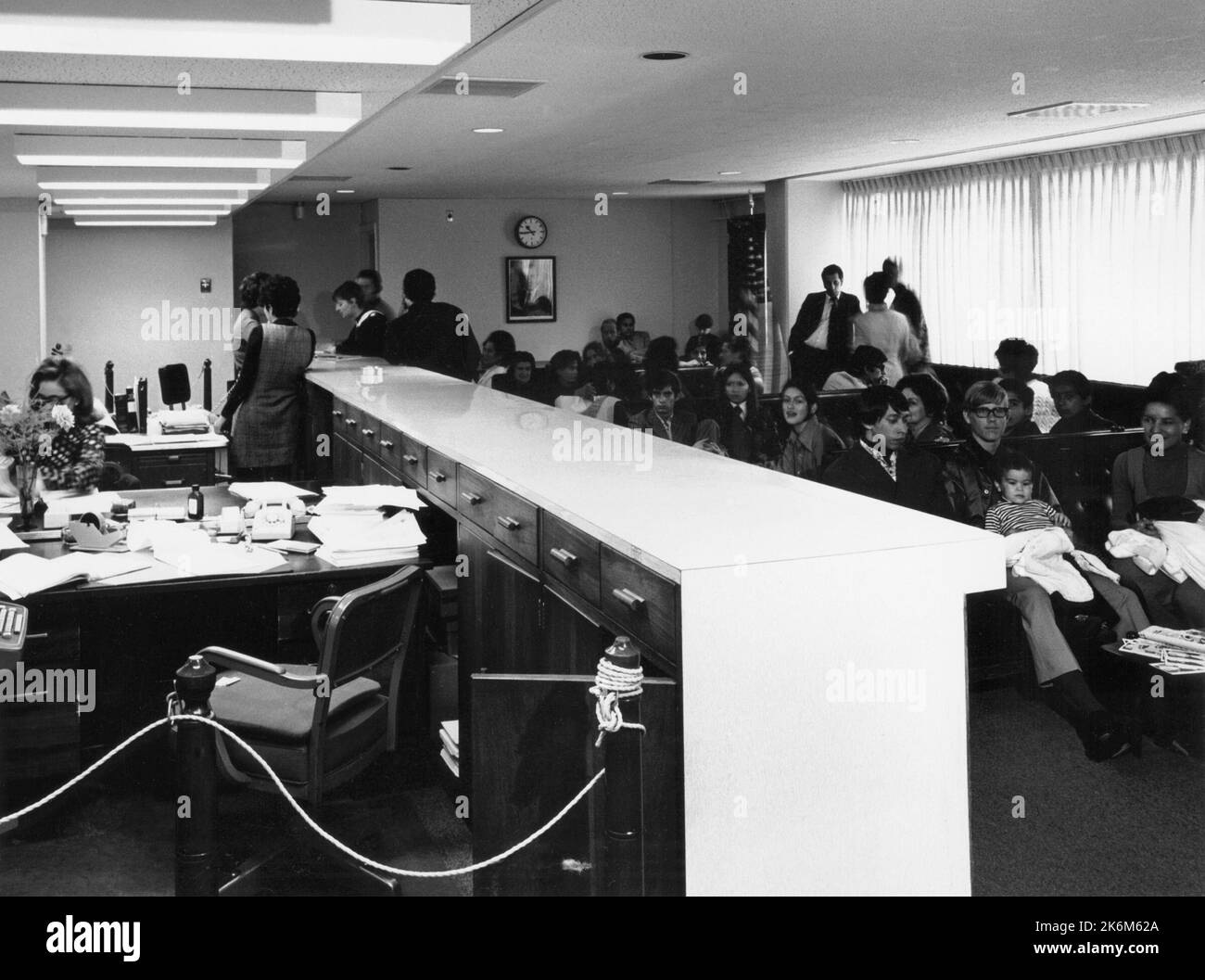 Bogota - Chancery Office Building - 1972, Etats-Unis photographies relatives aux ambassades, consulats et autres bâtiments outre-mer Banque D'Images
