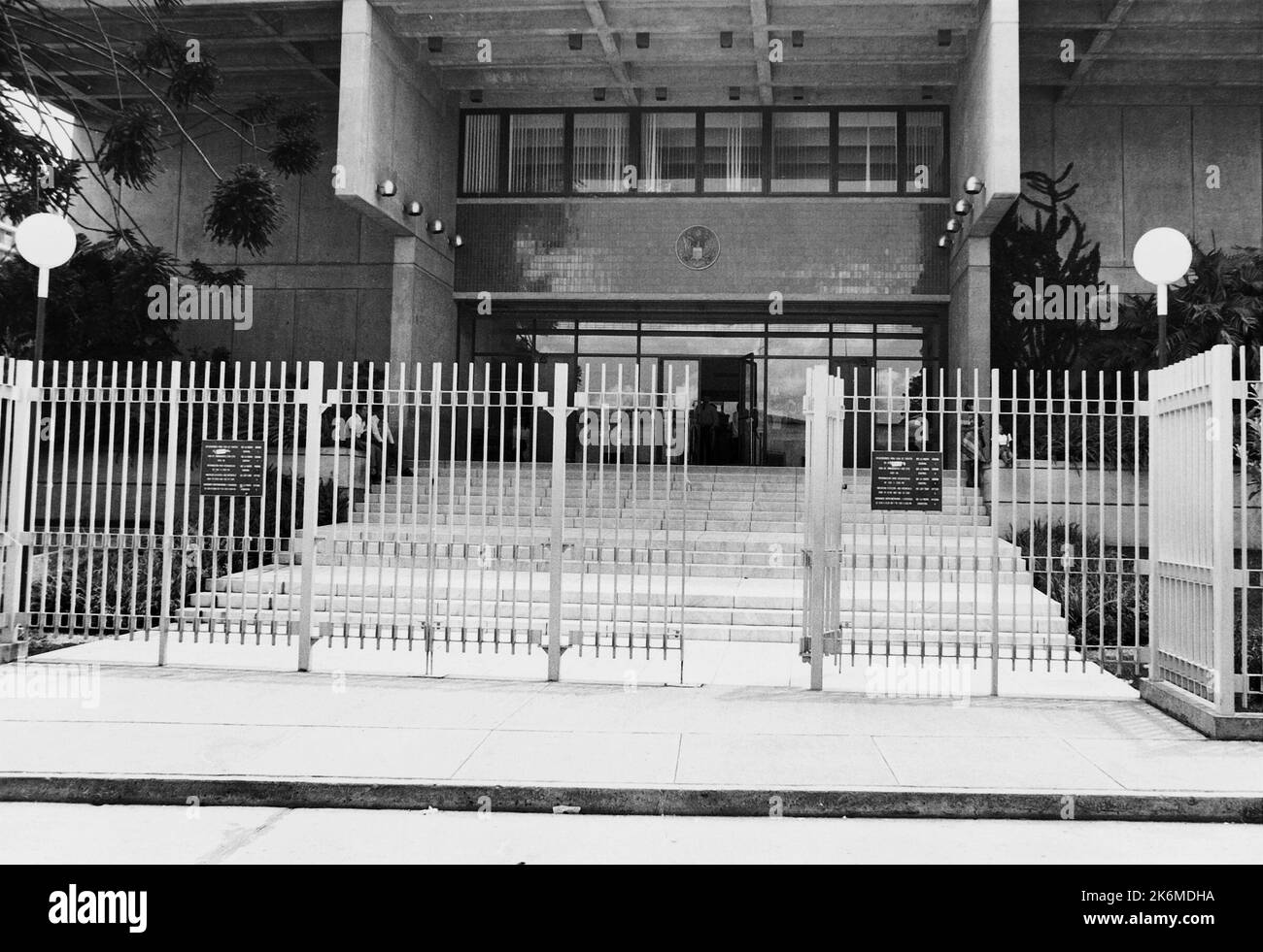 Guatemala - Chancery Office Building - 1978, Etats-Unis photographies relatives aux ambassades, consulats et autres bâtiments outre-mer Banque D'Images