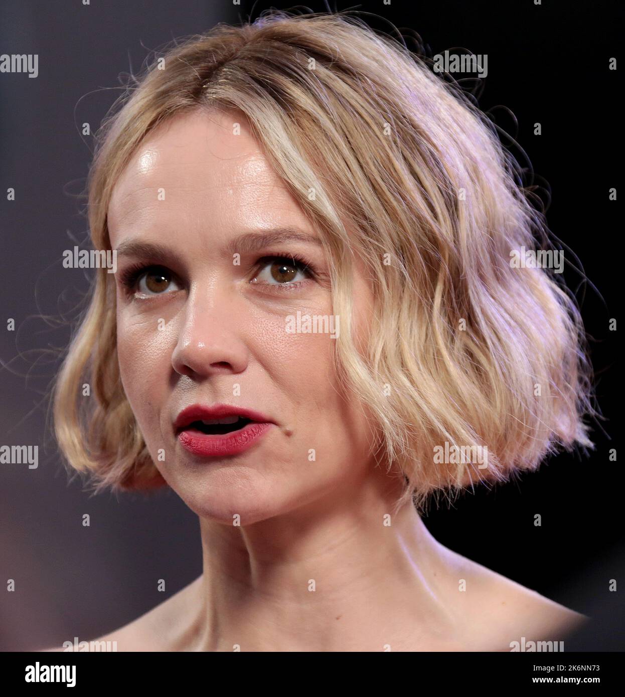 14 octobre 2022 - Londres, Angleterre, Royaume-Uni - Carey Mulligan participe au gala de tête du BFI London film Festival 66th - « She Said » International Premiere Banque D'Images