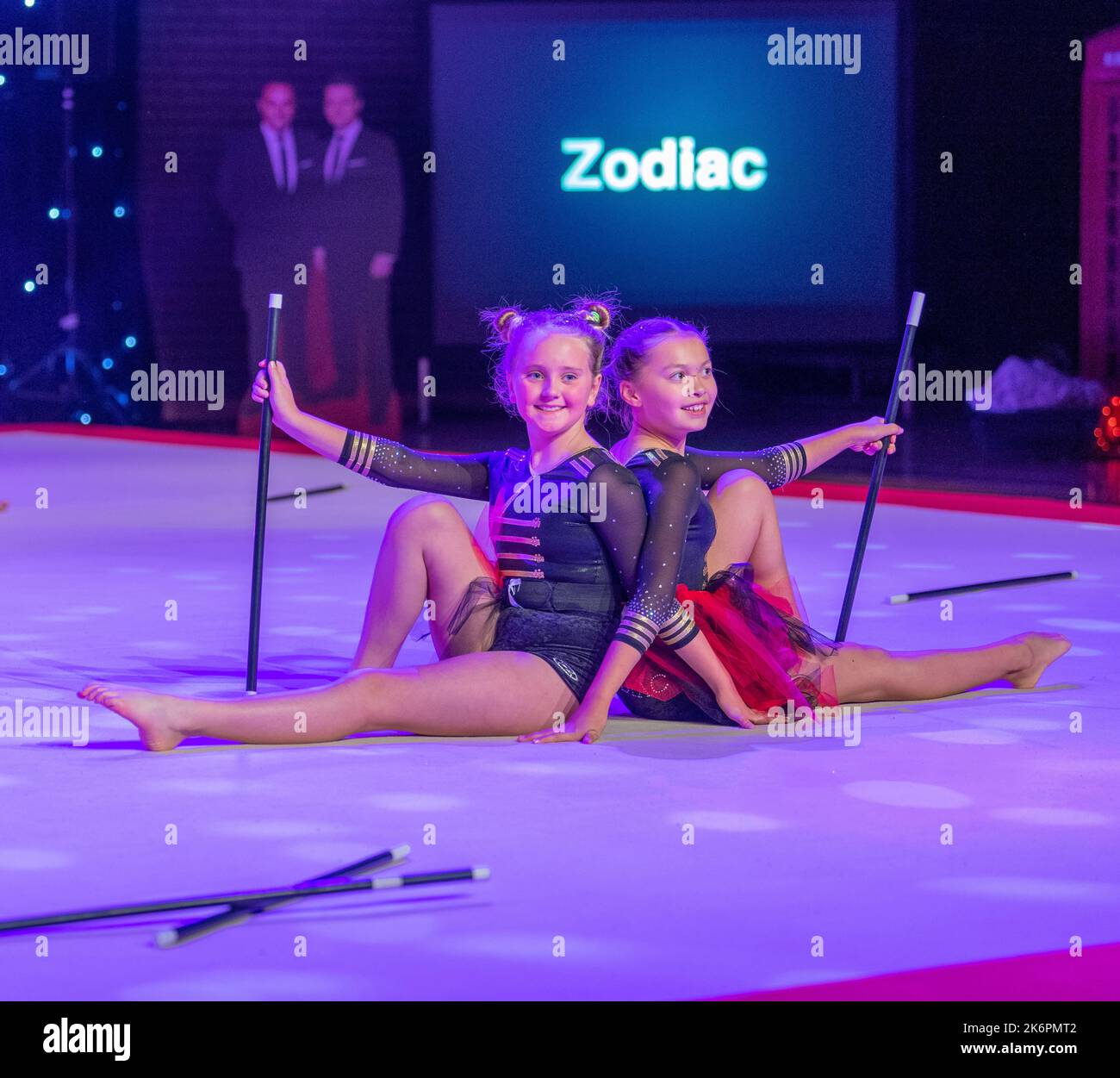 Brentwood Essex 15th oct 2022 Festival de gymnastique de Londres, crédit: Ian Davidson/Alay Live News Banque D'Images