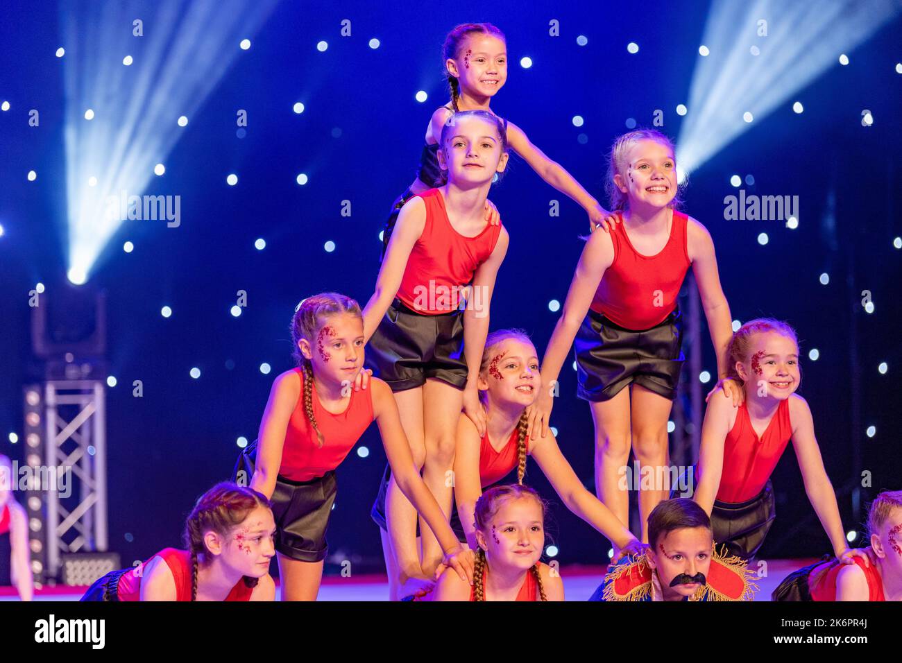 Brentwood Essex 15th oct 2022 Festival de gymnastique de Londres, crédit: Ian Davidson/Alay Live News Banque D'Images