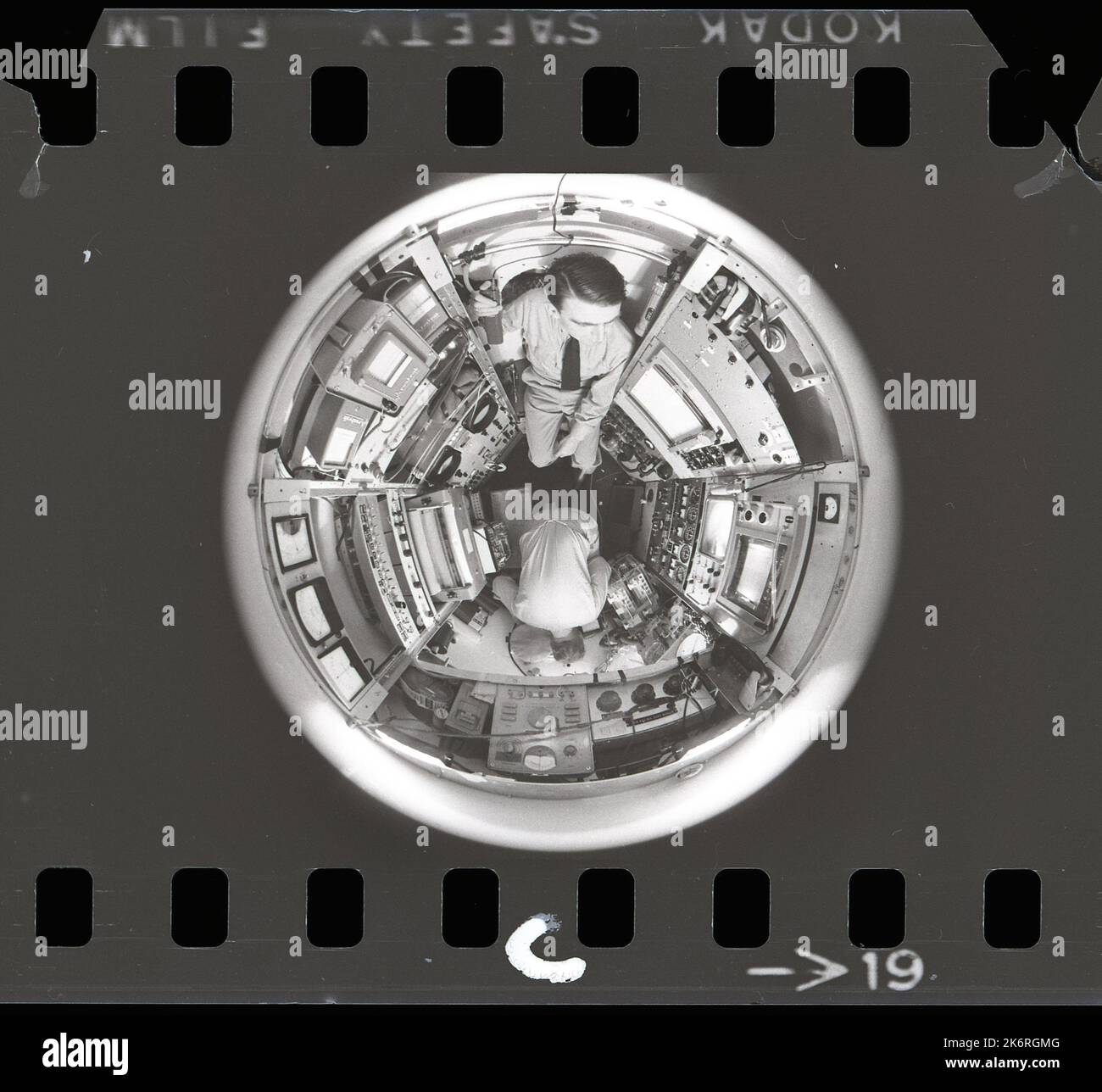 Bathyscaphe Trieste. Banque D'Images