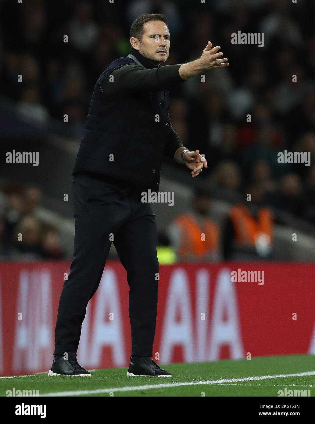 Londres, Royaume-Uni. 15th octobre 2022. Frank Lampard, directeur d'Everton pendant le match de la première Ligue au Tottenham Hotspur Stadium, Londres. Credit: Sportimage/Alay Live News Banque D'Images