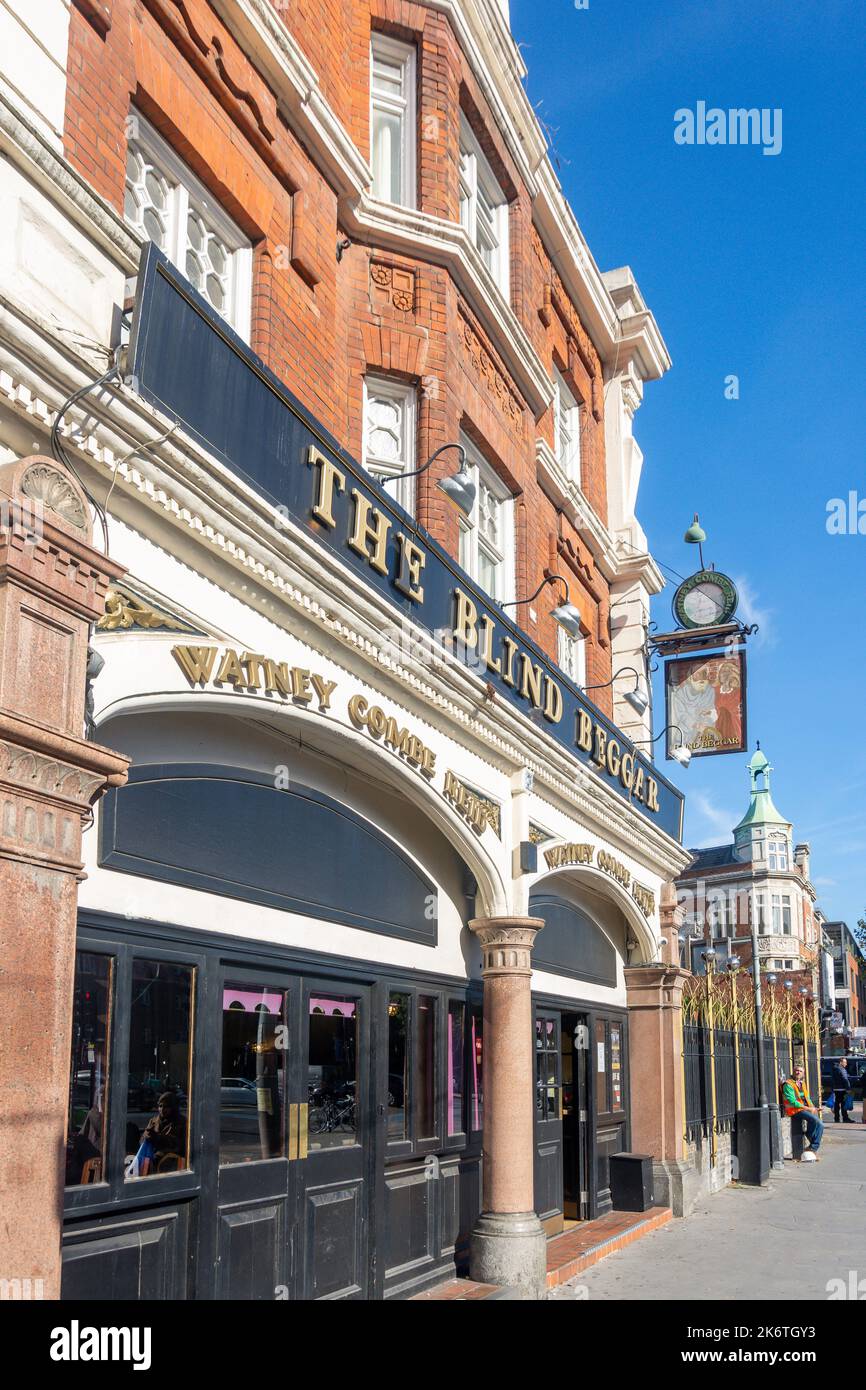 The Blind Beggar Pub, Whitechapel Road, Whitechapel, London Borough of Tower Hamlets, Greater London, Angleterre, Royaume-Uni Banque D'Images