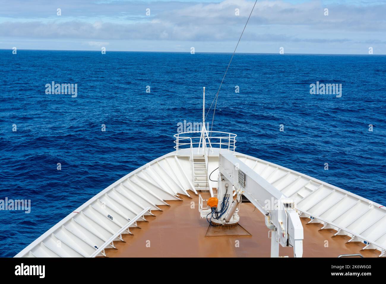 Le bateau de croisière Holland America « MS Prinsendam » traverse drake passage en route vers la péninsule antarctique. antarctique Banque D'Images
