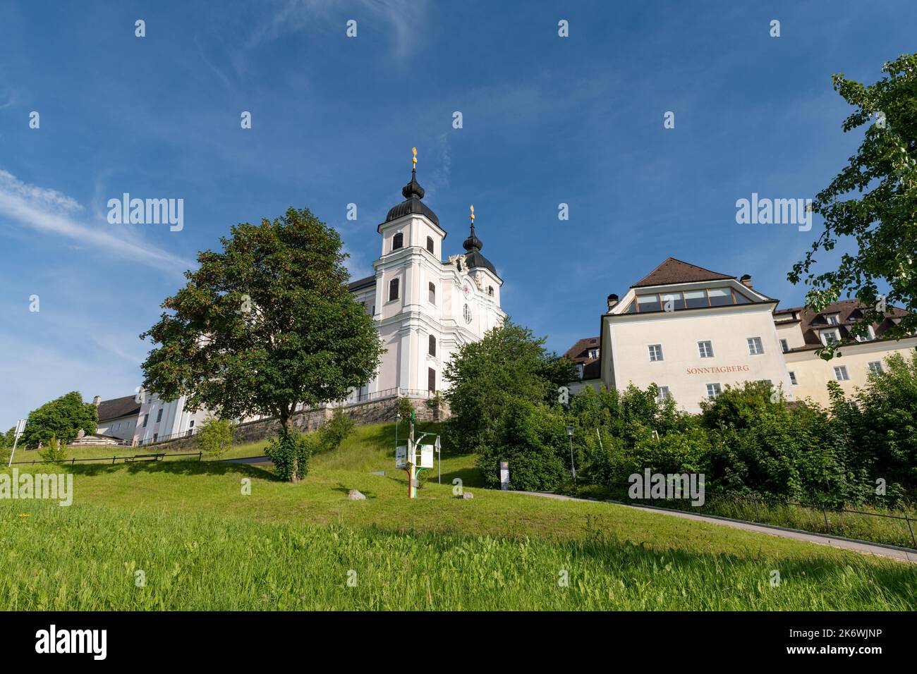 Basilique du Sonntagberg, région de Mostviertel, Basse-Autriche, Autriche, Europe Banque D'Images