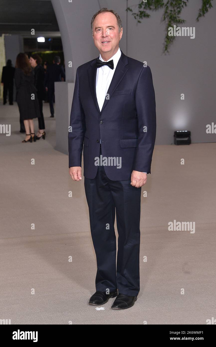 Le congressiste Adam Schiff arrive au deuxième Gala annuel du Musée de l'Académie qui a eu lieu au Musée du mouvement de l'Académie à Los Angeles, CA sur 15 octobre 2022. © OConnor / AFF-USA.com Banque D'Images