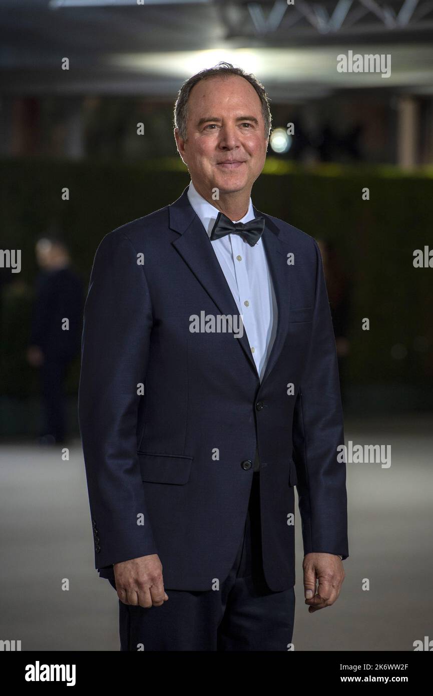 Los Angeles, États-Unis. 15th octobre 2022. ADAM Schiff, membre du Congrès AMÉRICAIN, participe au deuxième Gala annuel du musée de l'Académie à l'Académie du mouvement à Los Angeles, samedi, 15 octobre 2022. Photo de Mike Goulding/UPI crédit: UPI/Alay Live News Banque D'Images