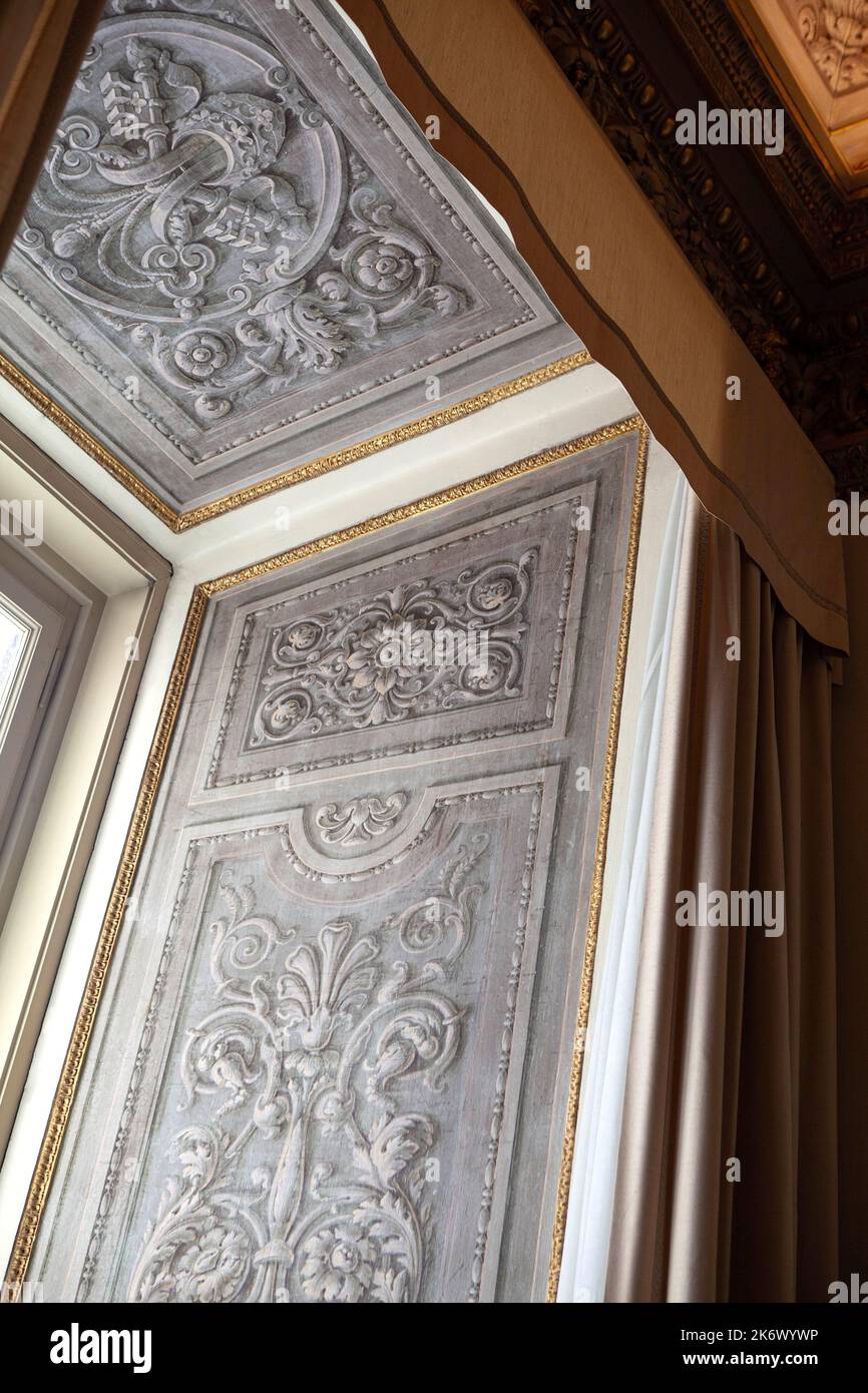Intérieur d'une maison italienne élégante Banque D'Images