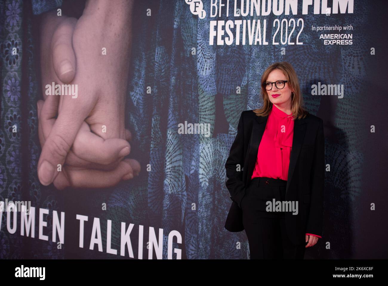Sarah Polley participe à la première britannique de « Women Talking » lors du BFI London film Festival 66th au Royal Festival Hall. (Photo de Loredana Sangiuliano / SOPA Images/Sipa USA) Banque D'Images