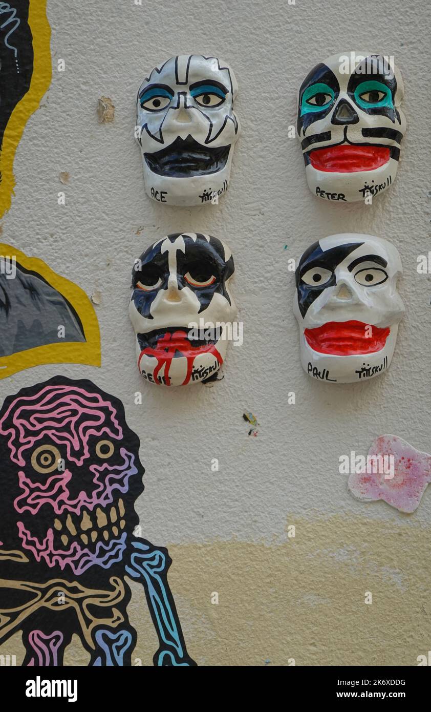 Paris, Butte aux Cailles, Street Art // Paris, Butte aux Cailles, Street Art Banque D'Images