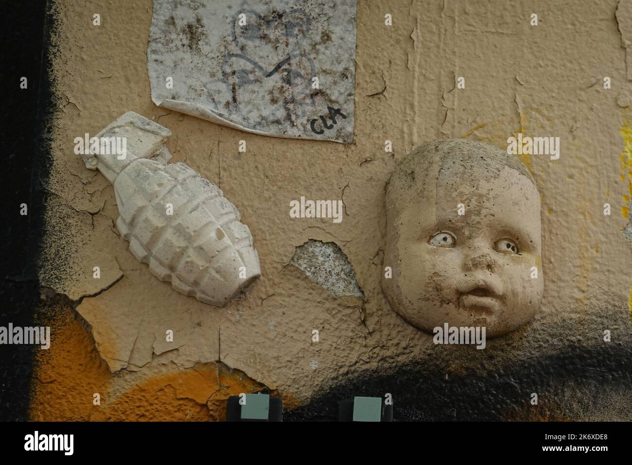 Paris, Butte aux Cailles, Street Art // Paris, Butte aux Cailles, Street Art Banque D'Images