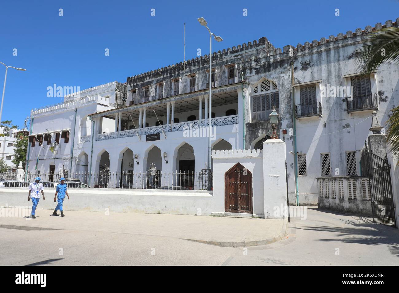 VILLE DE PIERRE ZANZIBAR TANZANIE Banque D'Images