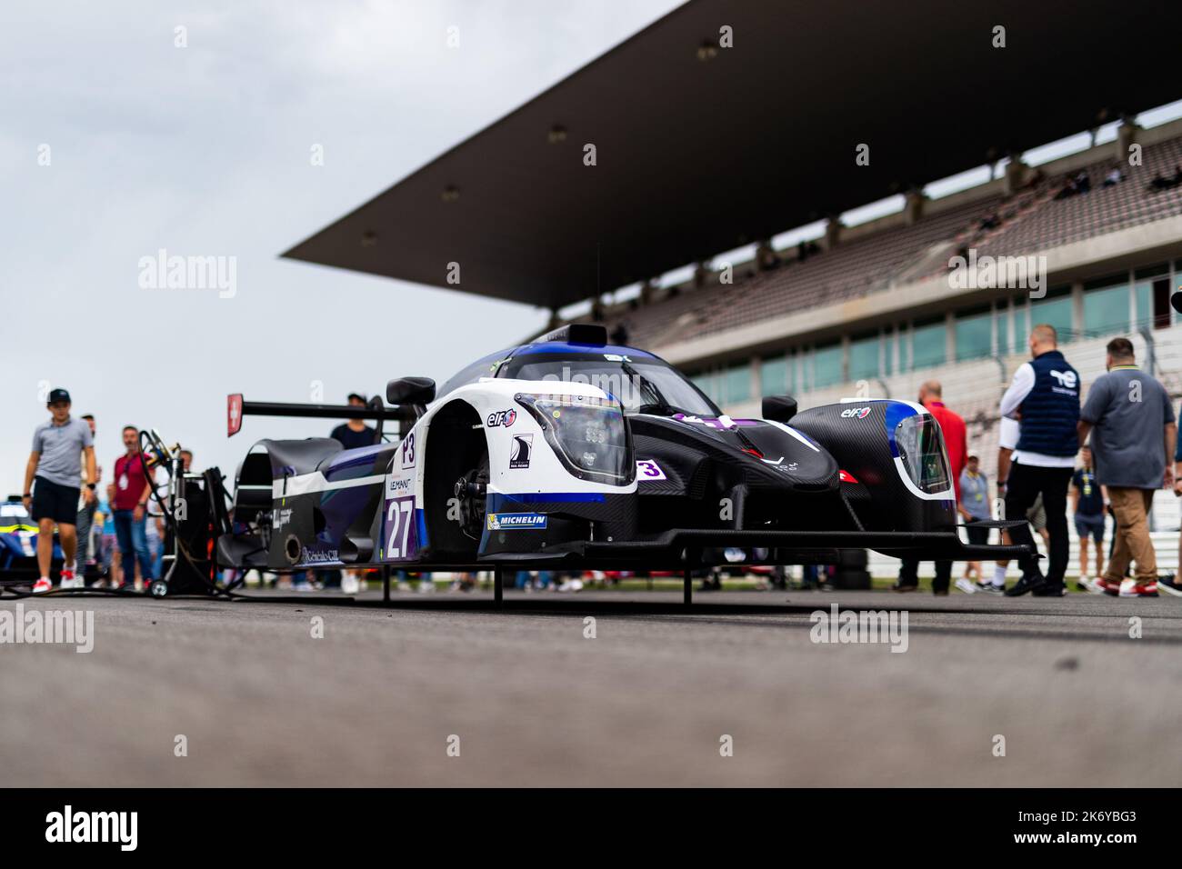 27 DOQUIN Antoine (fra), FOUBERT Jean-Ludovic (fra), MAULINI Nicolas (IGNE), Cool Racing, Ligier JS P320 - Nissan, GRID pendant les 4 heures de Portimao 2022, 6th tour de la série européenne le Mans 2022 sur le circuit international de l'Algarve de 23 septembre à 25, à Portimao, Portugal - photo : Joao Filipe/DPPI/LiveMedia Banque D'Images