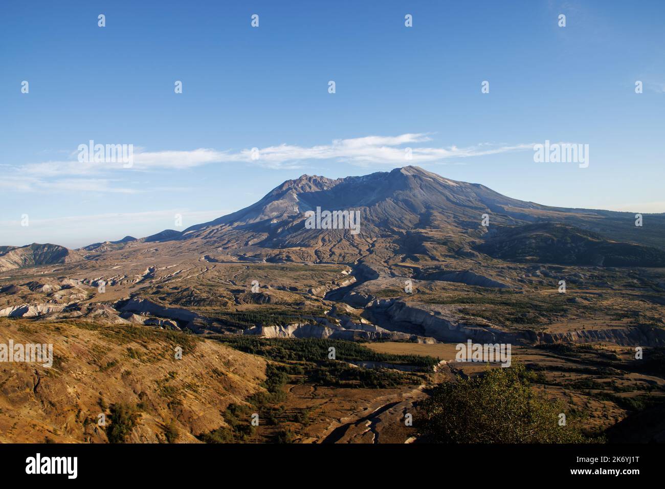 Mountain Saint Helens - volcan à Washington, a éclaté en 1980 c'est le volcan le plus meurtrier de l'histoire des États-Unis Banque D'Images