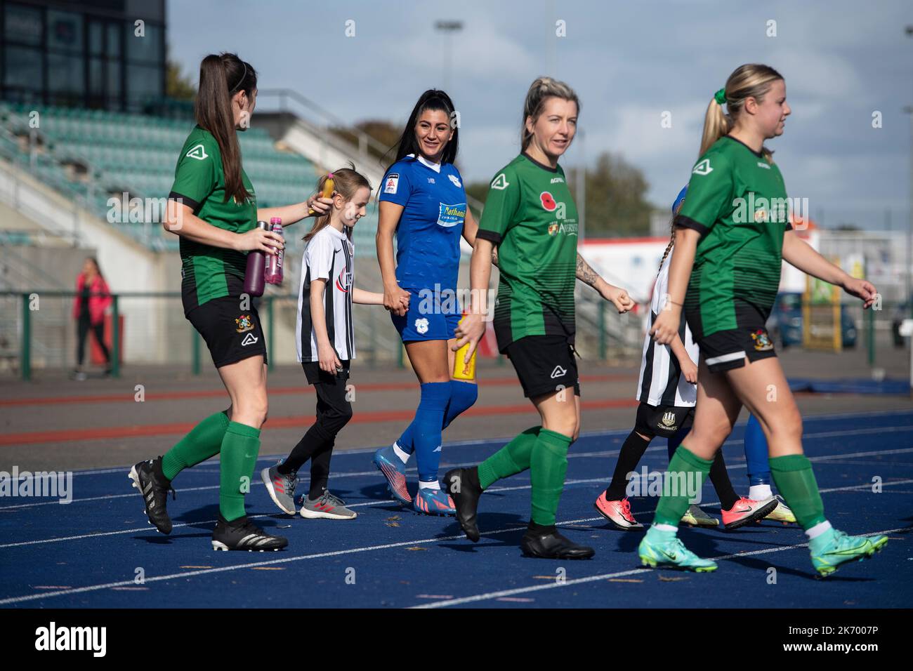 Danielle Broadhurst de Cardiff City Women FC - obligatoire By-line: Ashley Crowden - 16/10/2022 - FOOTBALL - Cardiff International Sports Stadium - Cardiff, pays de Galles - Cardiff City Women FC vs Aberystwyth Town WomenÕs FC - Genero Adran Premier phase 1 22/23 Banque D'Images