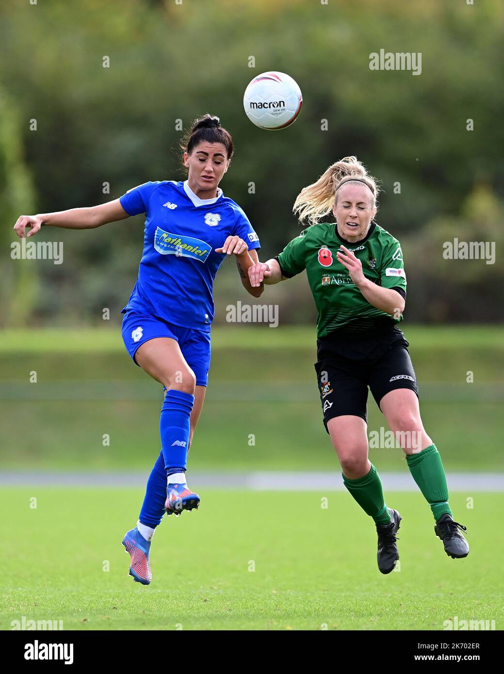 Cardiff, Royaume-Uni. 16th octobre 2022. Genero Adran Premier phase 1 22/23: Cardiff City FC / Aberystwyth Town FC. Danielle Broadhurst de Cardiff City Women FC - crédit direct obligatoire : Ashley Crowden/Alay Live News Banque D'Images Cardiff, Royaume-Uni. 16th octobre 2022. Genero Adran Premier phase 1 22/23: Cardiff City FC / Aberystwyth Town FC. Danielle Broadhurst de Cardiff City Women FC - crédit direct obligatoire : Ashley Crowden/Alay Live News Banque D'Images