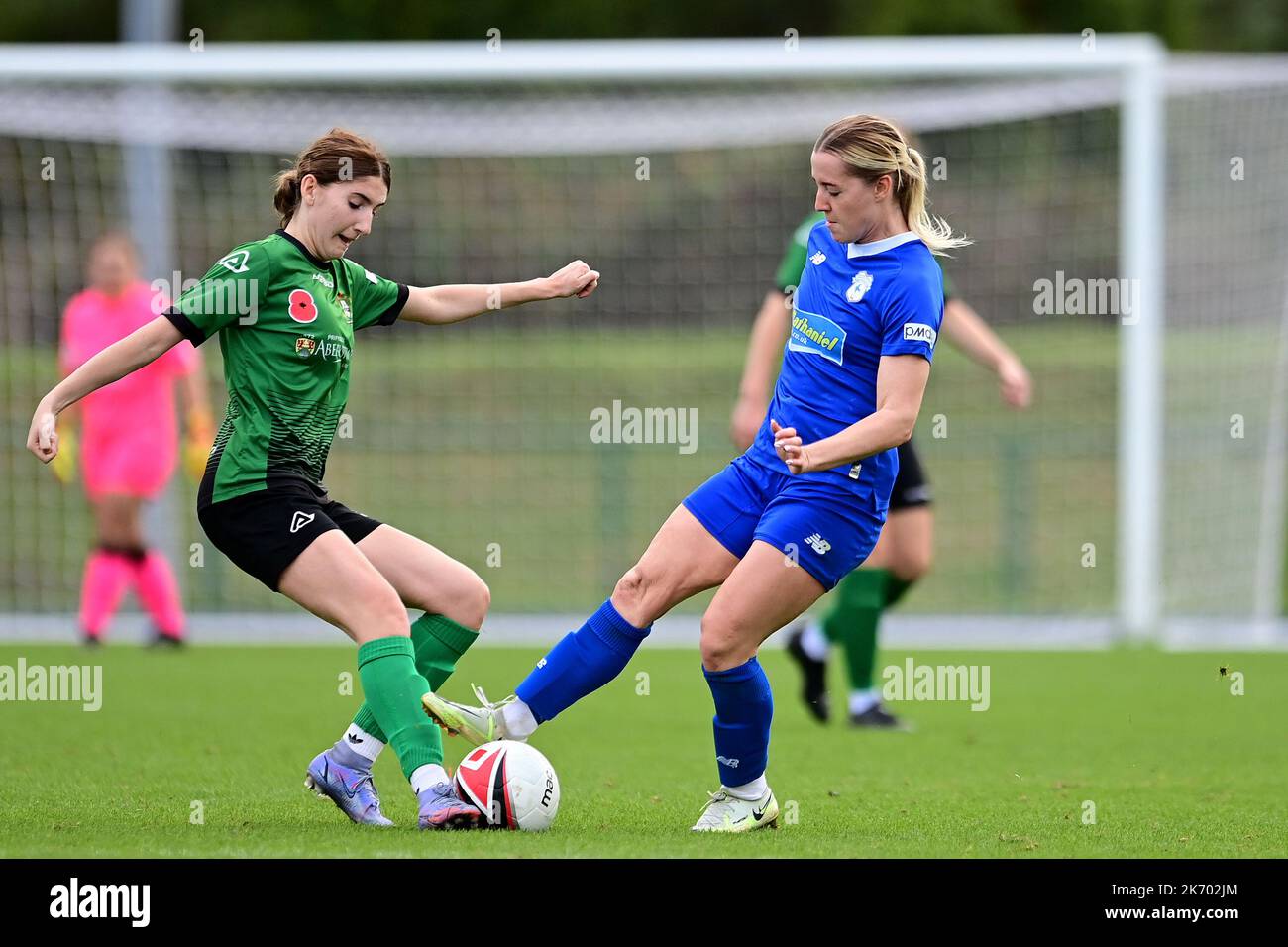 Cardiff, Royaume-Uni. 16th octobre 2022. Genero Adran Premier phase 1 22/23: Cardiff City FC / Aberystwyth Town FC. Danielle Green de Cardiff City Women FC - crédit direct obligatoire : Ashley Crowden/Alay Live News Banque D'Images Cardiff, Royaume-Uni. 16th octobre 2022. Genero Adran Premier phase 1 22/23: Cardiff City FC / Aberystwyth Town FC. Danielle Green de Cardiff City Women FC - crédit direct obligatoire : Ashley Crowden/Alay Live News Banque D'Images
