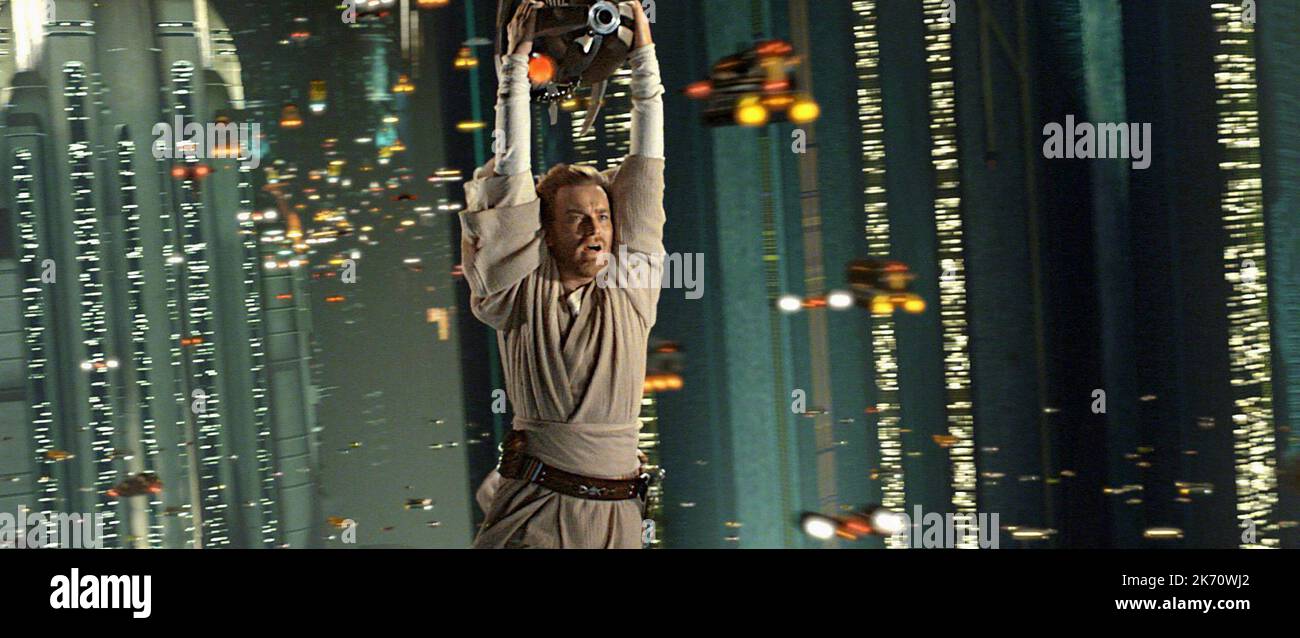 EWAN MCGREGOR, Star Wars : Episode II - L'ATTAQUE DES CLONES, 2002 Banque D'Images