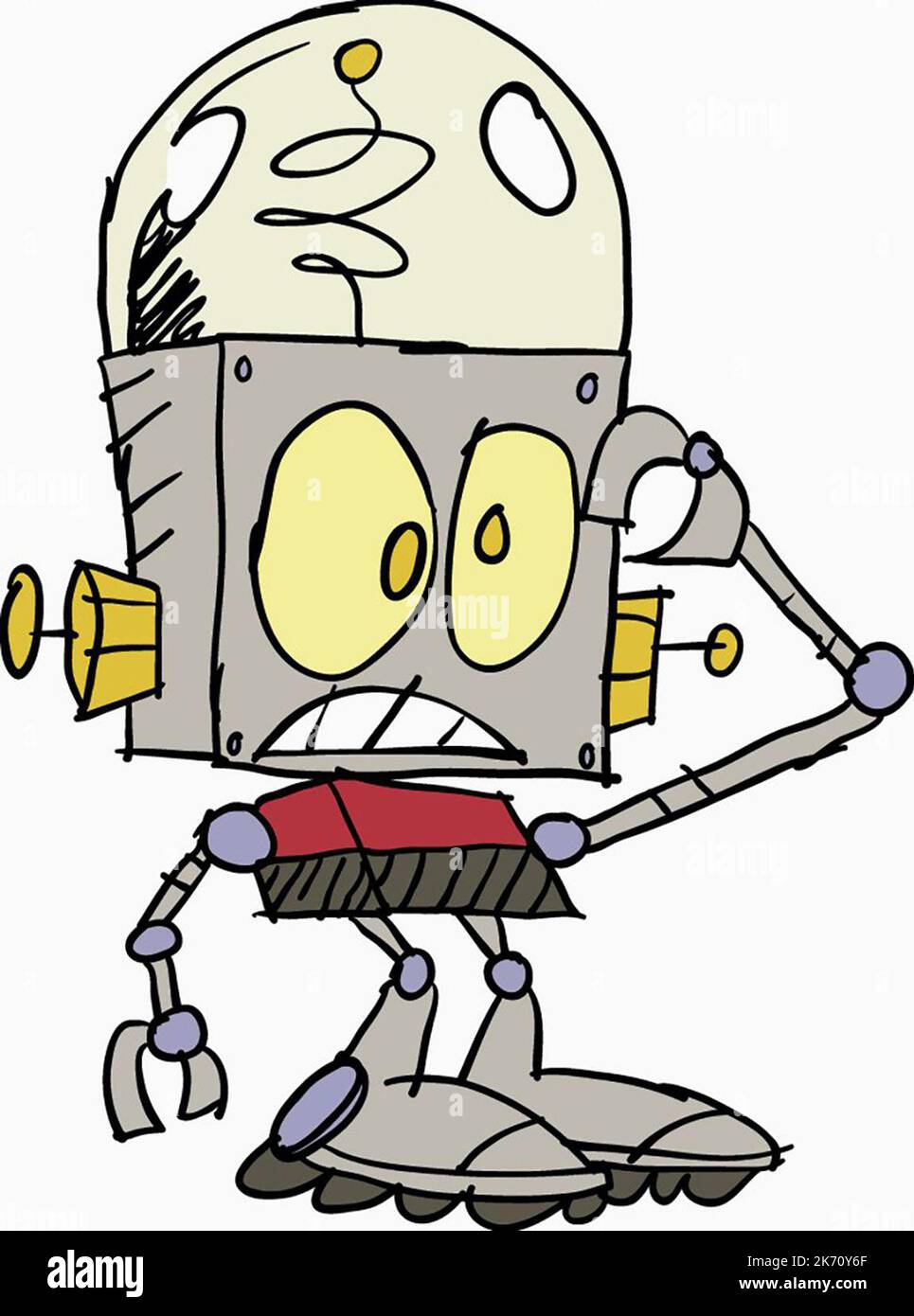 ROBOT JONES, QUE S'EST-IL PASSÉ AU ROBOT JONES?, 2002 Banque D'Images